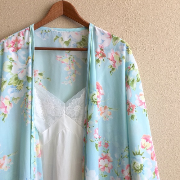 Vintage Other - ’80s / Cherry Blossom Robe